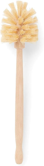 Fox Run Kitchen Brush, Natural Horsehair Fiber Bottle and Tumbler Brush, 12"