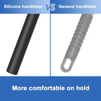 Shower Squeegee for Glass Doors, Squeegee with Long Handle, Telescoping Squeegee for Shower, Extendable Window Cleaner Tool for Car Windows, Tile Walls, Sliding Door, Shower Glass Door