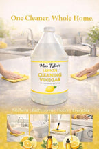 Miss Tyler's Cleaning Vinegar All Purpose Household Surface Cleaner, 1 gallon (Lemon) **NEW LOOK**