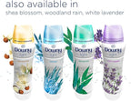Downy Light Laundry Scent Booster Beads for Washer, Woodland Rain, 18.2 oz, with No Heavy Perfumes