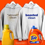 Tide Liquid Laundry Detergent, Original Scent, 80 fl oz, 64 Loads, Boosted Clean Even in Cold Water with Concentrated Washing Soap