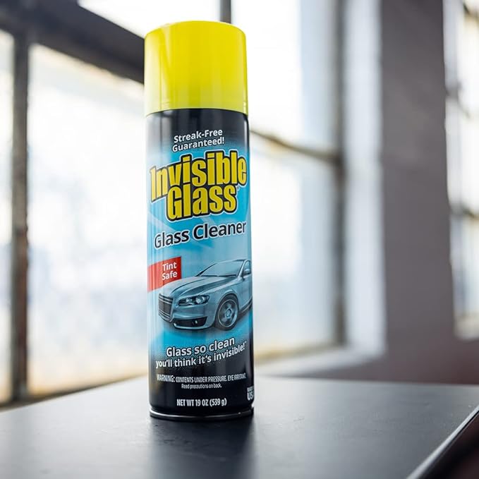 Invisible Glass 91164-2PK 19-Ounce Foam Cleaner for Auto and Home for a Streak-Free Shine, Deep Cleaning Foaming Action, Safe for Tinted and Non-Tinted Windows, Ammonia Free, Pack of 2