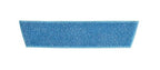 Rubbermaid Commercial Products Microfiber Wet Mop Head Pad 18 inch Blue for Janitorial/Professional Cleaners and Light-Duty Cleaning/Mopping on Hard-Wood/Tile/Other Floor Sufaces