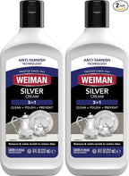 Weiman Silver Polish, 8 ounce Bottles, pack of 2