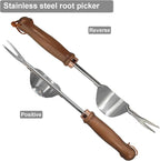 Gardening Tools- Flower Spade Digging Loosening Tool Hand Rake Weed Puller Garden Tools Make Ideal Gifts for Gardening Enthusiast(Weeder1)