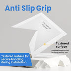 PALART Inside Drywall Corner (12 Pack) - Self-Adhesive No-Mud Corner Bead, Covers 3 Rooms - 60s Install for Damaged Wall Repair