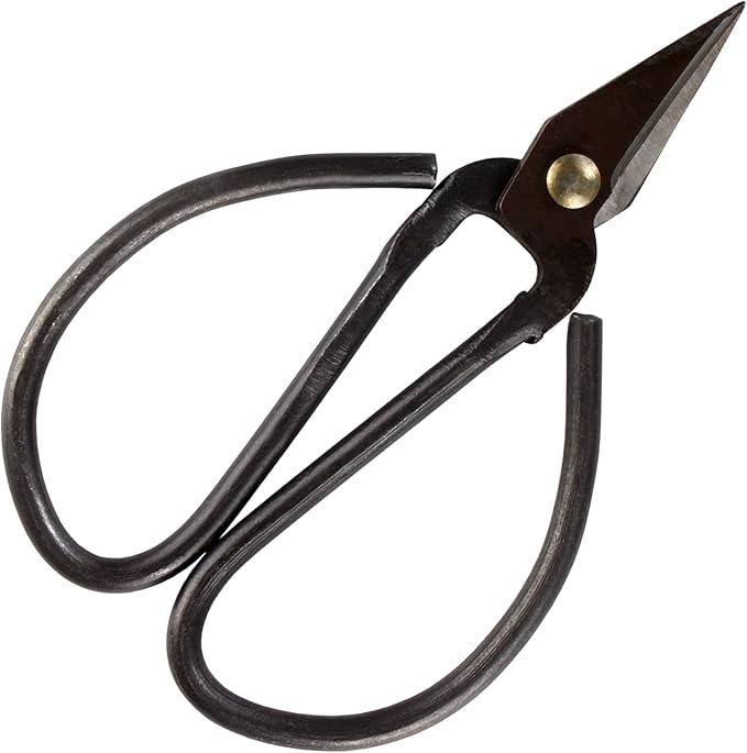 BambooMN 5.1" Heavy Duty Bonsai Forged Sharp Scissors - 10 Pieces