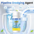 2026 New Multi-functional Sink & Drain Cleaner Powder, Quick Foaming Heavy Duty Clog Remover for Kitchen, Bathroom, Shower & Sewer Drains (3PCS)