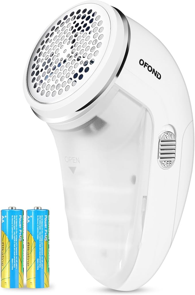 Fabric Shaver Lint Remover for Clothes,Electric Lint Shaver Battery Operated,Portable Sweater Defuzzer, Quick and Easy Remove Pills,Lint Balls,Fuzz of Clothing Pants Socks Couch Pillows Blankets