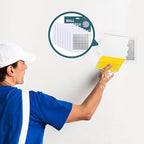 8 Pack 6 * 6 Inch Drywall Repair Patch, Drywall Repair Kit with Extended Self-Adhesive Mesh, Large Hole Patch Repair for Drywall, Heavy Duty Dry Wall Hole Repair Patch