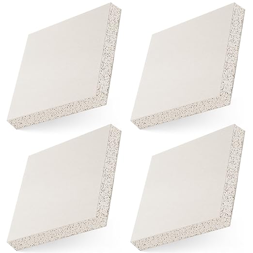 Amylove Drywall Repair Panel Drywall Patch Panel for Wall Repair(4 Pieces,6" x 6" x 1/2")