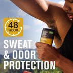 Every Man Jack Men’s Amber + Sandalwood Antiperspirant Deodorant – New & Improved Formula – Smooth Glide, 48-Hour Odor & Sweat Defense– 2.6 oz (2 Pack)
