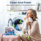 Washing Machine Cleaner Tablets, Deep Cleaning Descaler for Front & Top Load Washers, Clean Inside Drum and Laundry Tub Seal (1 box)