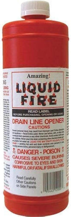Liquid Fire Drain Line Opener, 32 Oz