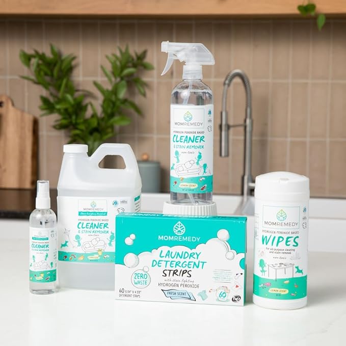 Hydrogen Peroxide All Purpose Cleaning Spray | Multipurpose Home Cleaner | Fabric and Laundry Stain Remover | All Surface Kitchen and Bathroom | Non Toxic