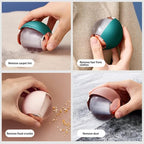 Washable Reusable Gel Lint Roller for Pet Hair, Tecogue Portable Dog Cat Pet Hair Remover for Clothes, Laundries, Sticky Cleaner, Dust Fuzz Fur for Travel Household (Maroon-2pcs)