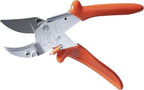 Original LÖWE 10 Professional Anvil Pruning Shears 10.107 with Bypass Geometry - Innovative Sharp Shears with Ergonomic Handles and Non-Stick Steel Blade for Pruning Work in Orcharding