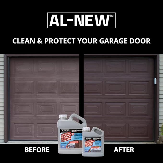AL-NEW Aluminum Restoration Cleaning Solution | Clean & Restore Patio Furniture, Stainless Steel, and Other Household Metal Surfaces (16 oz.)