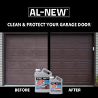 AL-NEW Aluminum Restoration Cleaning Solution | Clean & Restore Patio Furniture, Stainless Steel, and Other Household Metal Surfaces (32 Ounce Kit)