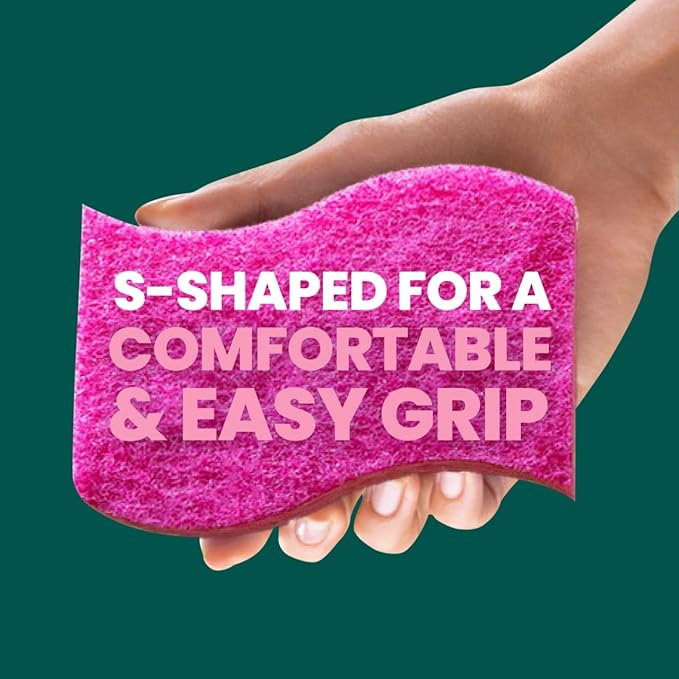Scotch-Brite ocelo Non-Scratch Foam Scrubber, 16 Count