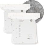 DEARCUS One Day Scrubber Embossed Disposable Dishcloth Sheets - Odor-Resistant Lint-Free Non-Scratch Melt-Blown PP Cleaning Cloths for Dishes, Cookware, Cooktop & Bathroom,Gray 2 Pack 200 Sheets