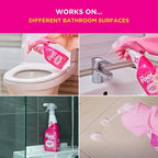Stardrops - The Pink Stuff - Miracle Bathroom Foam Cleaner 750ml - Baths, Tiles, Soap Scum, Limescale, Streak Free (Pack of 2)