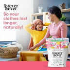 All Natural Laundry Detergent Powder, Gentle Clean Laundry Detergent, Enzyme Free, Plant Based, Biodegradable, Eco Friendly Washing Powder, High Efficiency Premium Wash, Soft Scented, 6.6lbs