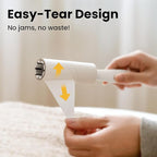 DELOMO Mini Lint Rollers Travel Size 8 Pack (240 Sheets Total) – Extra Sticky Lint Roller for Pet Hair, Clothes, Furniture & Car – Compact Portable Design for On-The-Go Quick Cleanups