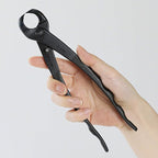Wazakura Hanafubuki Hand Forged Bonsai Tree Trunk Splitter, Made in Japan 8.25inch(210mm), Branch Cutter Japanese Garden Tool - 8.25inch(210mm), Black