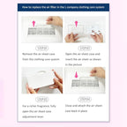 Aroma Dryer Sheets for Clothing Care System Compatible with LG Styler & Samsung Airdresser (20 sheets) (Mystic Rain)
