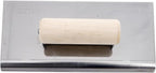 MARSHALLTOWN QLT Stainless Steel Hand Edgers, Wood Handle Material, 229mm Length, 76mm Width, 16mm Lip, 13mm Radius, Made In The USA, CE565S