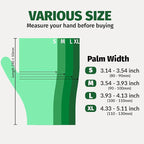 GORILLA SUPPLY Disposable Heavy Duty Vinyl Gloves Latex & Powder Free, BPA Free Food Safe, 100, 300, 1000, S, M, L, XL