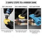 Metal Polish, 16 fl oz, Ultimate Show Shine, Cleans and Protects Aluminum, Stainless Steel, Brass, Copper, Silver, Gold