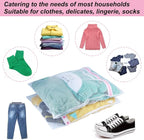 Vivifying Mesh Laundry Bags, 4pcs Durable Coarse Mesh Wash Bags with Zipper for Washing Machine, Delicates, Lingerie, Socks, Shoes and Stuffed Animals