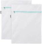 Mesh Laundry Bag for Delicates, Wash Bag for Underwear and Lingerie, Makeup Organizer Bag (2 Medium)