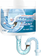 Powerful Pipe Dredging Agent, 2025 New Sink Drain Cleaner, Powerful Pipe Unclogging Agent for Kitchen and Pipes Cleaning Tool (1PCS)