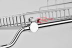 Brass Over Bathtub Racks Expandable Bath Caddy for The Elegant Tub Chrome Polished