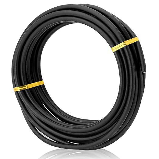 Black-5.0-Anodized Aluminum Bonsai Training Wire 250g Large Roll,Many Size to Choose,KSVZS Bendable Metal Wire for Crafts,Sculpting,Armature and Daily Use,Necessities for Family