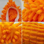 5 Pairs (10 Pieces) Multi-Function Dust Duster Mop Slippers Shoes Cover, Soft Washable Reusable Microfiber Foot Socks Floor Cleaning Tools Shoe Cover
