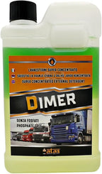 ATAS Dimer 900ml – Heavy-Duty All-Purpose Cleaner & Degreaser | Free Bottle Included | Ultra-Concentrated Industrial Strength for Grease, Oil, Grime on Engines, Tires, Tools & Machinery