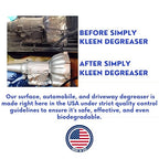 Heavy Duty Cleaner and Degreaser, Industrial Strength Multi Surface Cleaner Degreaser, 1 Gallon