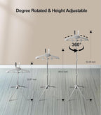 Garment Steamer Hanger with Ironing Glove, Portable Steamer Rack for Clothes, Garment Rack for Steaming Clothes Adjustable Handheld Hanging Ironing Clothes Stand