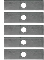 for 5 Powered Stick Edger Blades .120 Thick 8 X 2 X 1 Hole
