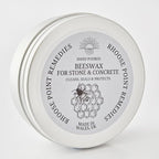 Rhoose Point Remedies Beeswax Polish for Stone & Concrete 3.5 Fl Oz – Cleans, Seals & Protects Natural & Man-Made Surfaces inc. Marble, Quartz, Granite, Slate, Ceramic