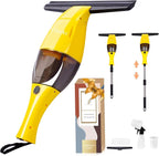 Rechargeable Window Vac, Window Vacuum Squeegee Cordless, Window Cleaner Vacuum, Electric Cleaning Tool for Windows, Mirrors, Tiles, Glass Doors and Car Windshield, 11 Inches
