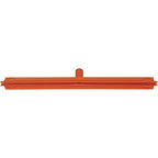 Vikan 77147 Squeegee,Ultra Hygiene,Dbl Blade,24",PP/RB,OR
