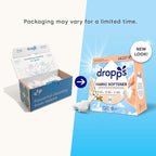 Dropps Laundry Fabric Softener Pods, Orange Blossom (64 Count) - Fabric Softener Liquid Pods for Fluffy, Soft Fabrics - HE Compatible Mineral Based Ingredients Laundry Supplies