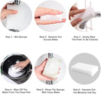 SmilePowo 50 Pack Magic Cleaning Sponges Eraser,Multi-Functional Premium Melamine Sponge Foam Cleaning Pads,Dish,Household Cleaning Scrub Sponge for Kitchen,Furniture,Bathroom