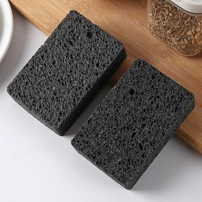 36 - Pack Non-Scratch Scrub Sponges - Sponges for Dishes and Washing Dishes, Cleaning Sponges for Kitchen Home and More（Black）