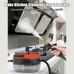 Irishom 2500W Portable Handheld Steam Cleaner High Temperature Pressurized Steam Cleaning Machine with Brush Heads and Gloves for Kitchen Furniture Bathroom Car